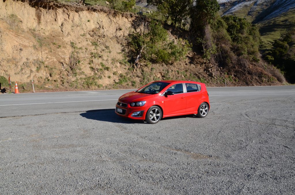 This is the Holden Barina we rented while in New Zealand. 