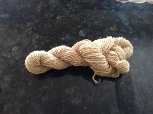 Wool yarn I made recently.