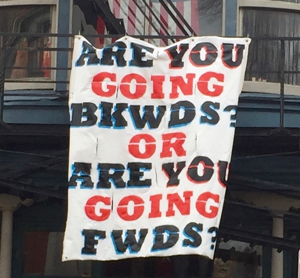 Are you going backwards or forwards?
